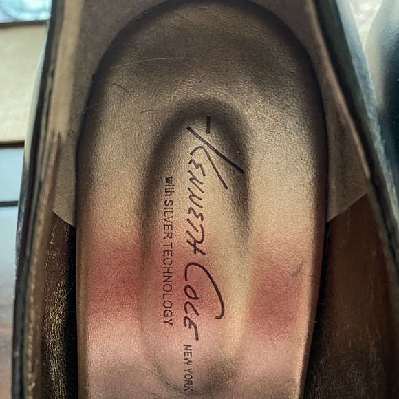 Kenneth Cole New York Black Leather Wedge - Picture 8 of 10